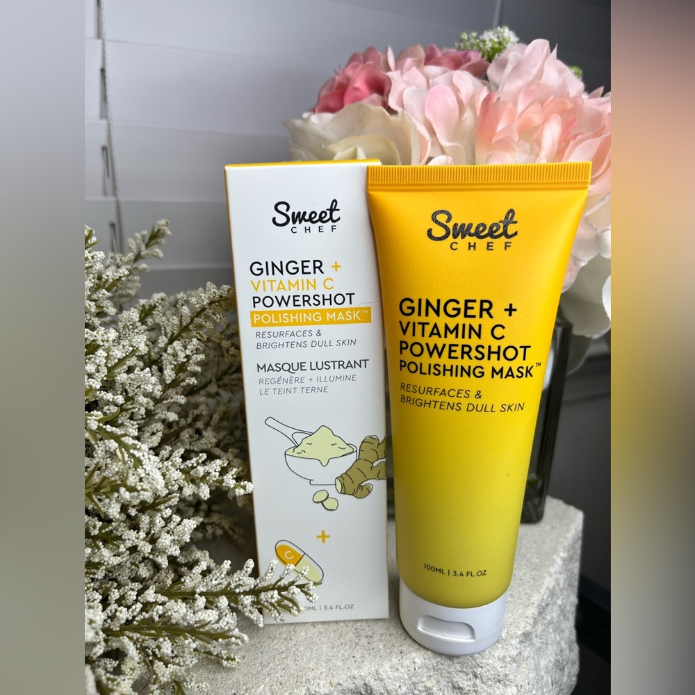 NIB - Sweet Chef - Ginger + Vitamin C Powershot Polishing Mask